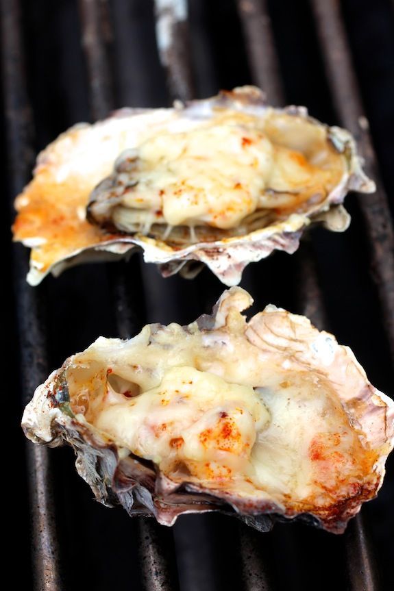 Grilled Oysters – Parmesan,