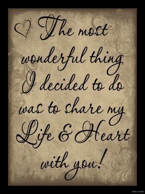 Love Share My Life with You Sign Inspirational Primitive Rustic Home Decor |