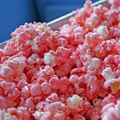 Pink Popcorn. Make purple i