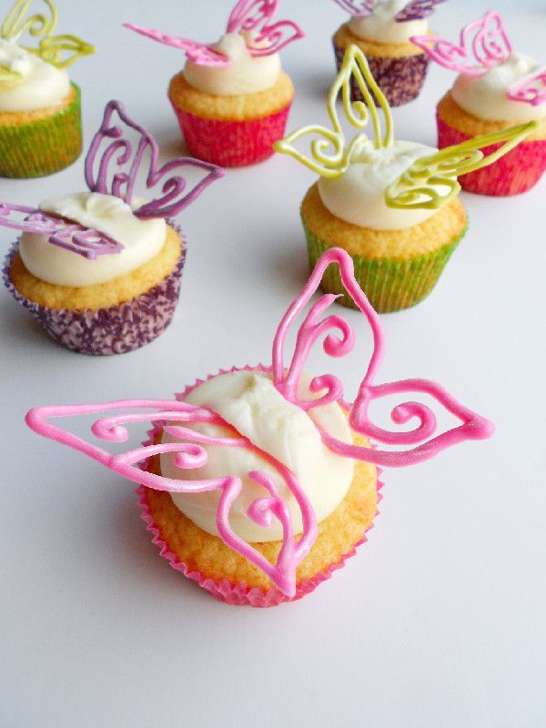 Pixie Dusted Fairy Cupcakes