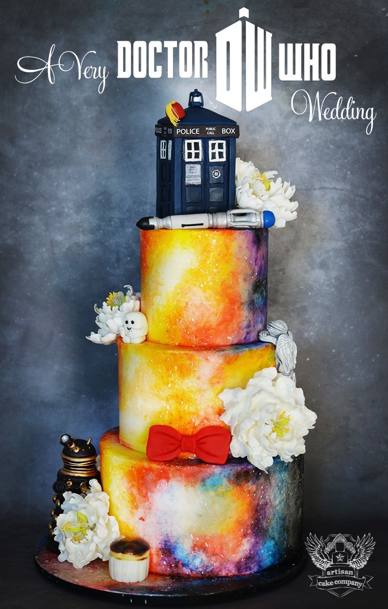 Doctor Who themed wedding c