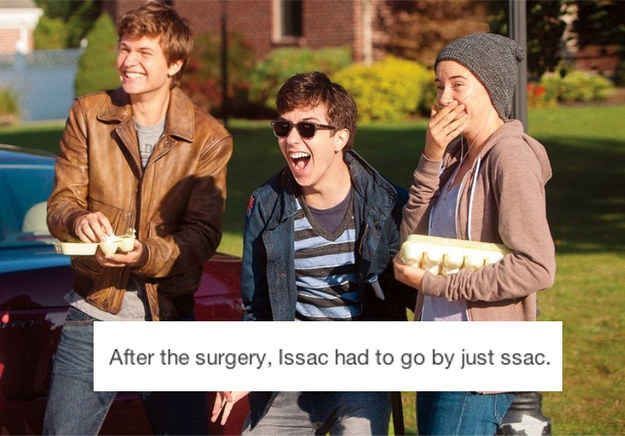 Eye dont even know: | 21 Jokes Only “The Fault In Our Stars” Fans Will