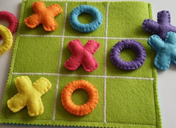 Kids Tic Tac Toe Game Set (