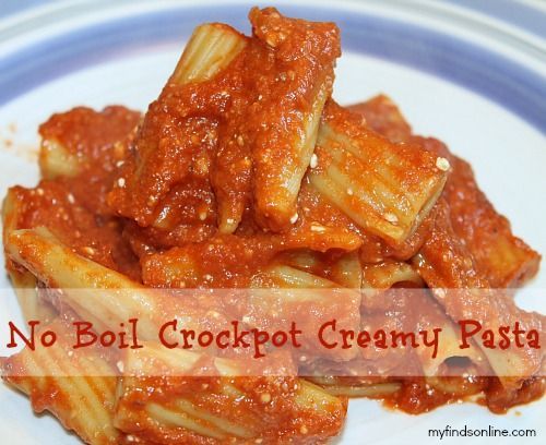 No Boil Crockpot Creamy Pas