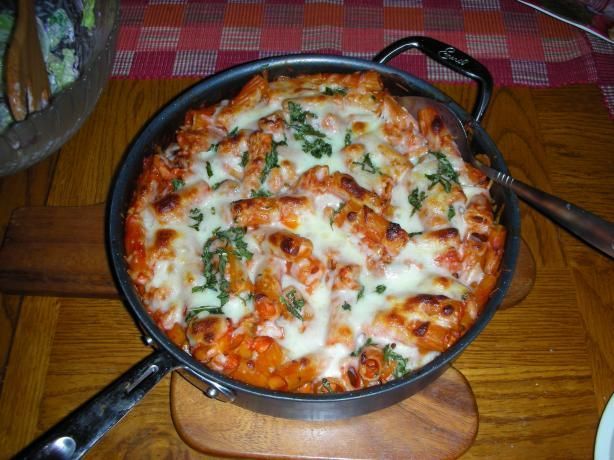 Skillet Baked Ziti from Ame