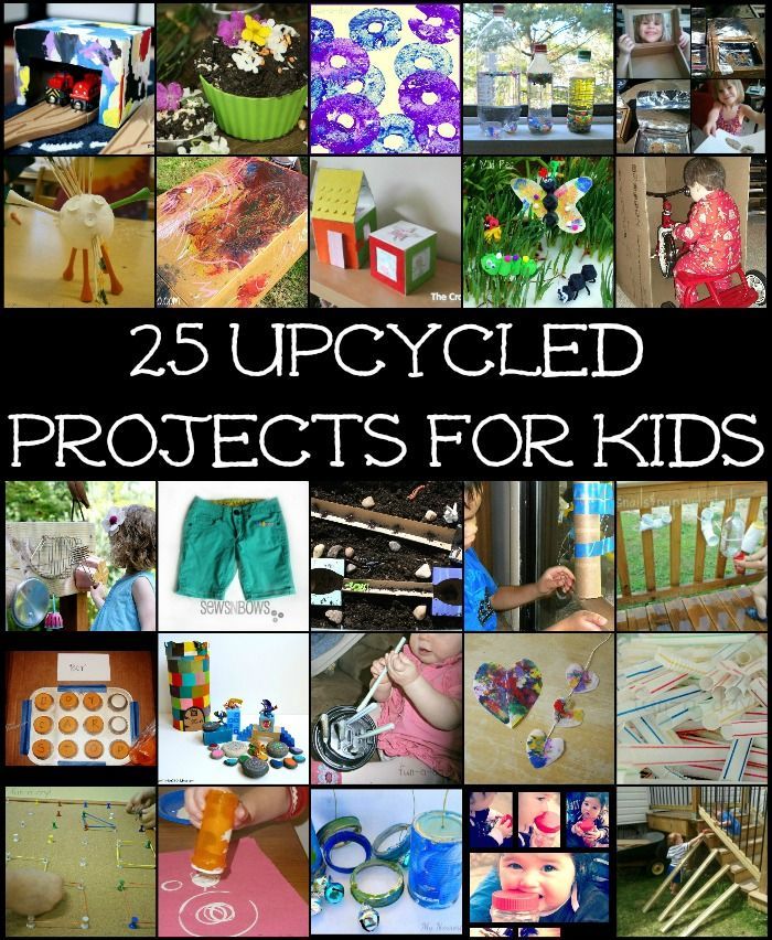 25 Upcycled Projects for Ki