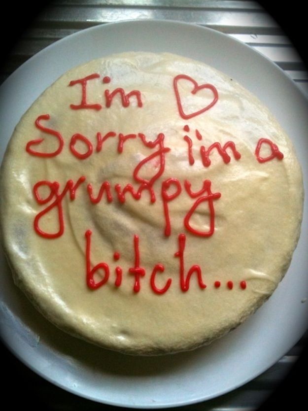 27 painfully honest cakes.