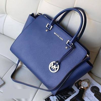 A Great Deal Of Michael Kors Selma Top-Zip Large Navy Satchels Are Best Here For You! #Find