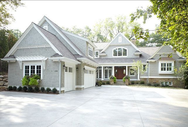 East Coast Inspired Shingle Home. Beautiful home with lots of interior pictures to boot.  So many ideas to