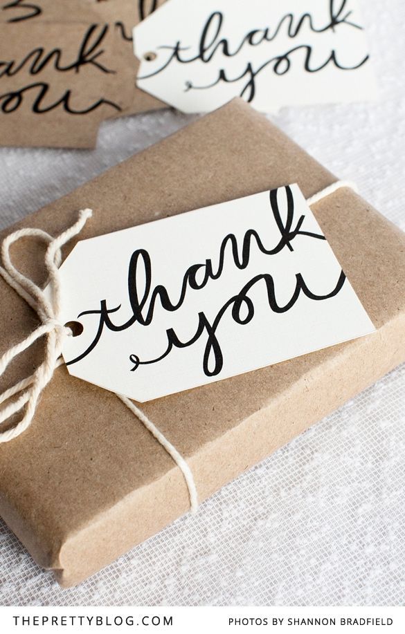 Give Thanks – Thank You Tags | {Printables} | The Pretty