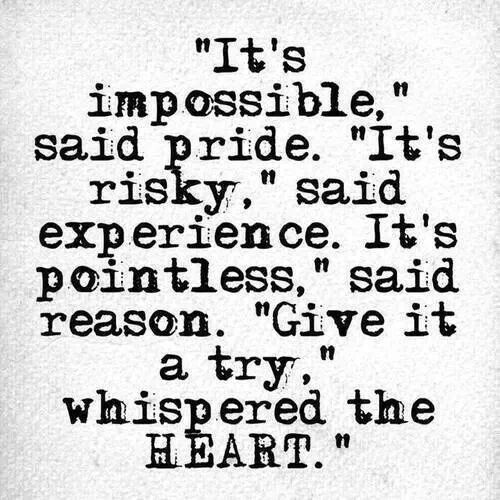 “its impossible” said pride