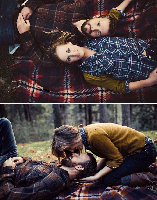 Love these couples photos – so cute & natural. Also love plaid and will only marry a guy who wears plaid a lot