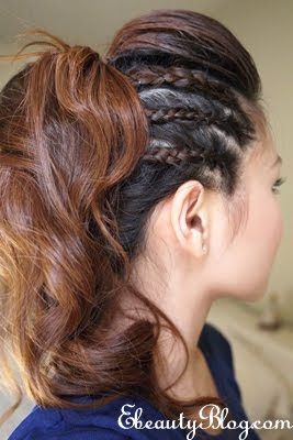 Party Chic Half Updo Tutori