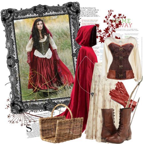 Red Costume from Once Upon a Time…wouldnt this make a great Ren Fest