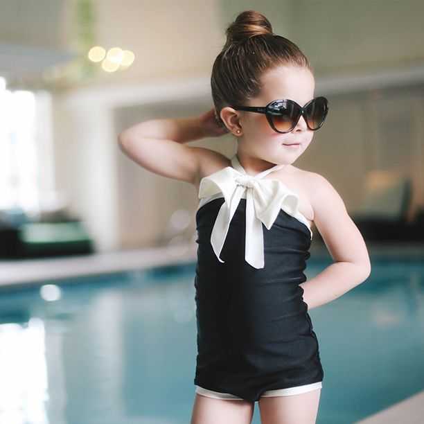 Retro Swimsuit for little g