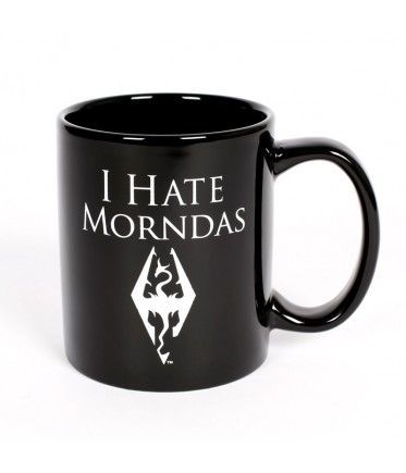 TTIF Thank Talos Its Fredas!  The Bethesda Store – I Hate Morndas Mug – The Elder Scrolls –