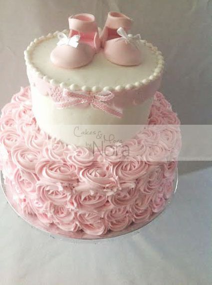 A shabby chic baby-shower (