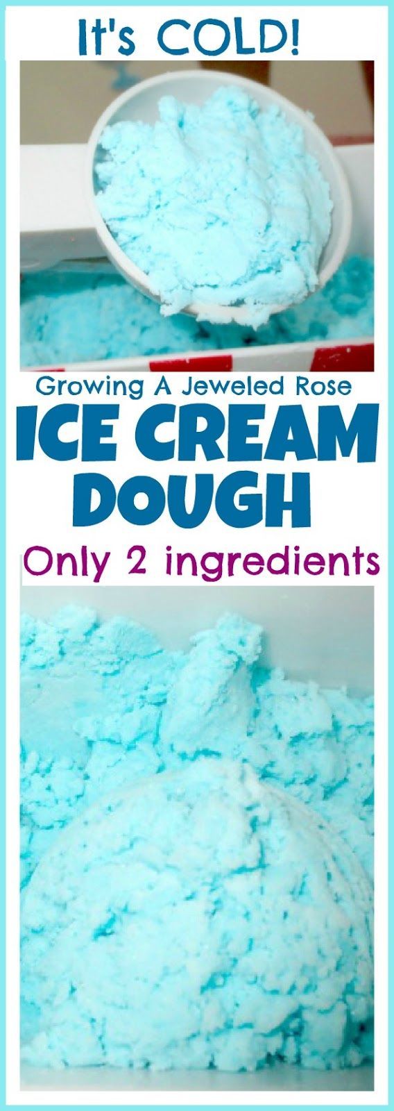 Amazing two ingredient ice