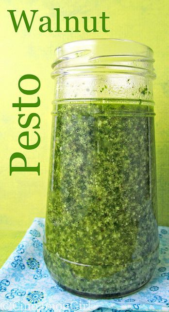 Basil Walnut Pesto, I’ve made before, I prefer it to the regular kind seeing my distaste for pine nuts :) I feel as if the walnuts