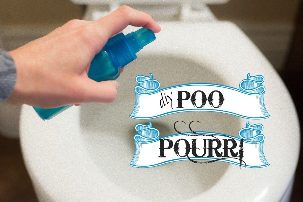 DIY Poo Pourri recipe. Just spray it in the bowl before you go and it blocks all the stink. Next (non) gag gift for the