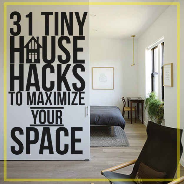 I like the idea of living in a small house and utilizing space better, rather than buying a giant