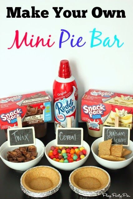 Play. Party. Pin.: Simple Summer Treats for Kids with Snack Pack w/red, white, and blue