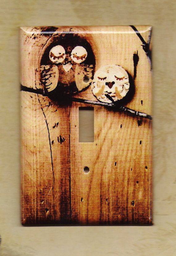 Save the Owls Switchplate c