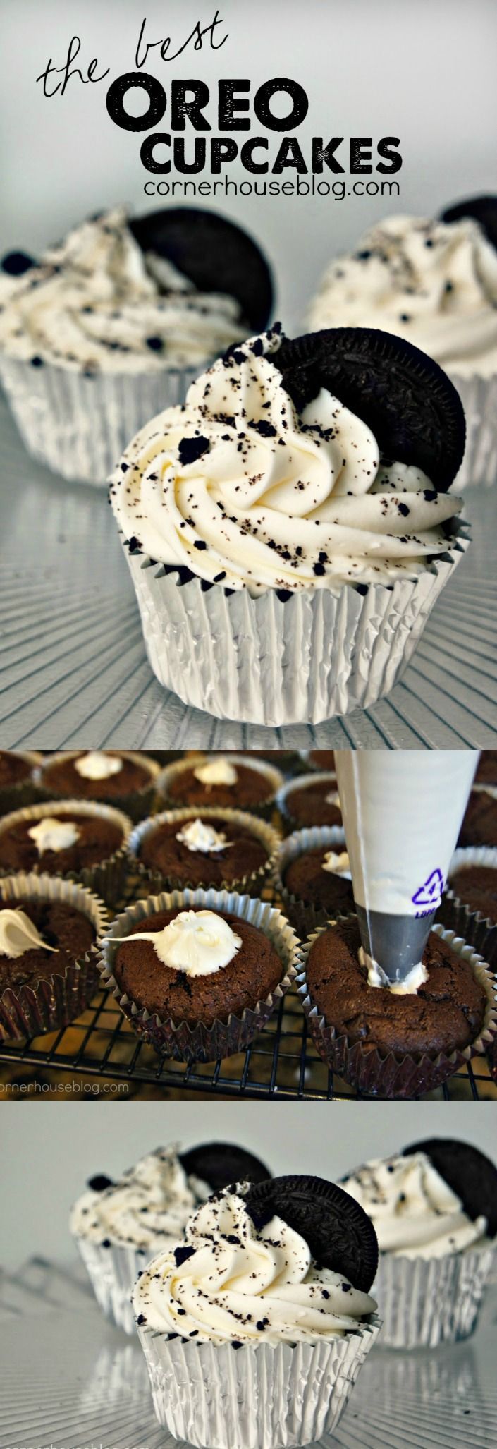 The Best Oreo Cupcakes EVER that will have everyone coming back for more.