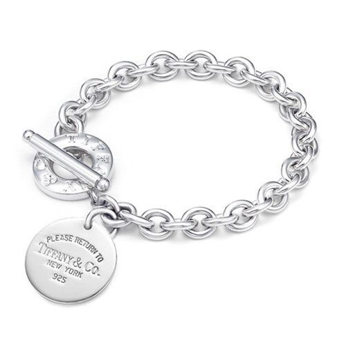 Tiffany & Co. | Item | Return to Tiffany? mini double heart tag pendant in silver with enamel finish. #jewellery Tiffany #Tiffany