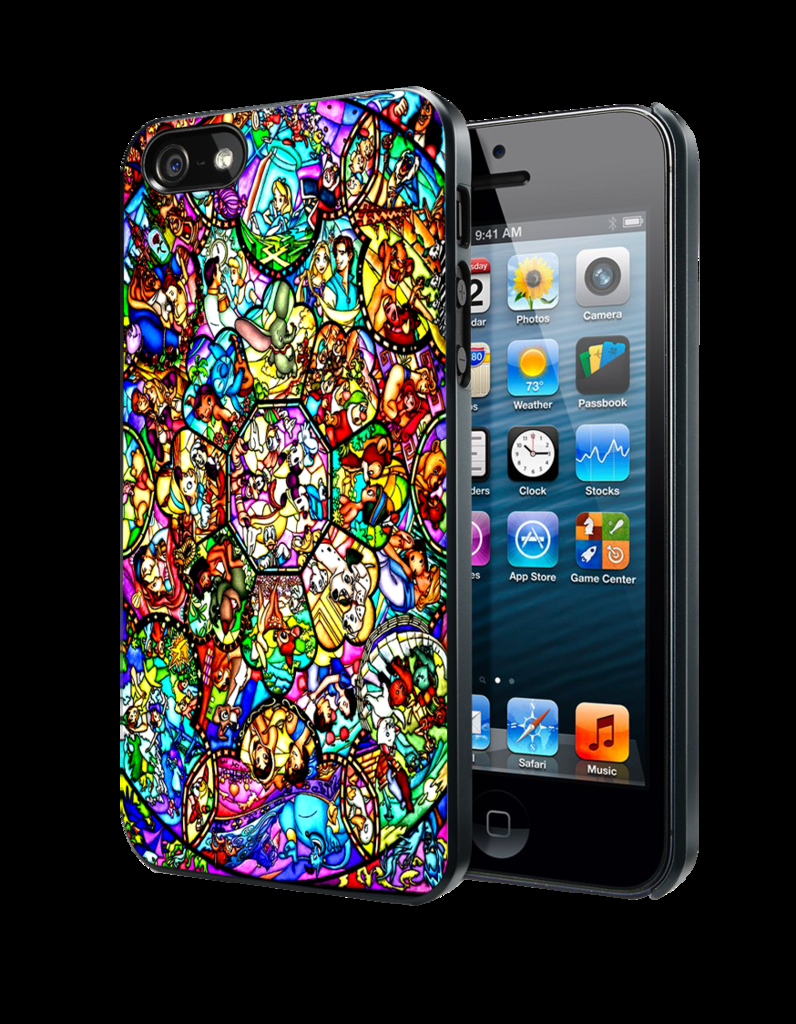 All Characters Disney Stained Glass Samsung Galaxy S3/ S4 case, iPhone 4/4S / 5/ 5s/ 5c case, iPod Touch 4 / 5 case
