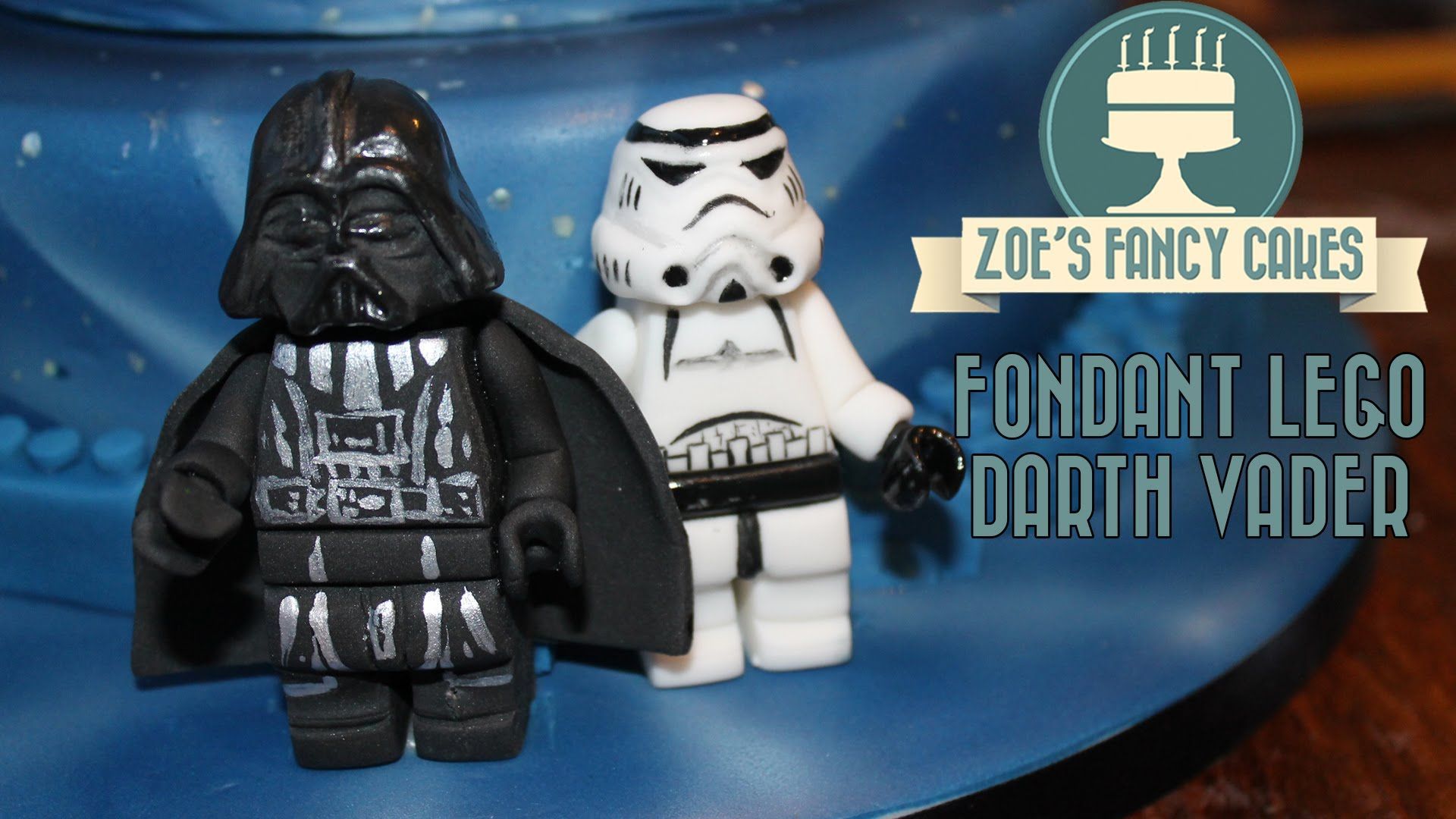 In this video tutorial I show you how to make a fondant lego Darth Vader from Starwars. birthday cake decorating, cakes, tutorial,