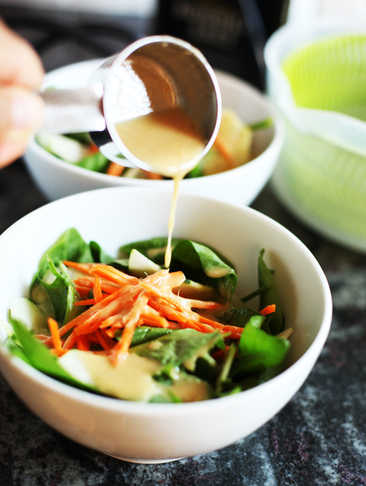 Sesame Ginger Miso Dressing! Love having a homemade version of this recipe | savory sweet life