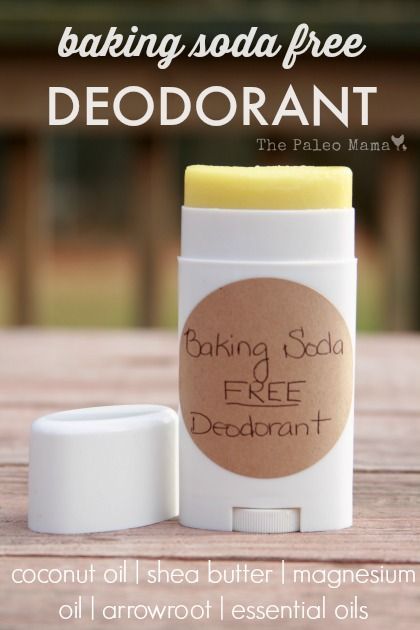 Baking Soda Free Deodorant | The Paleo Mama
