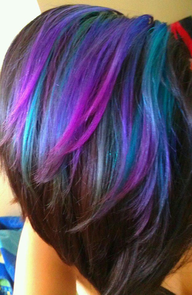 Mermaid Hair- I wish I could pull off some abnormal colors