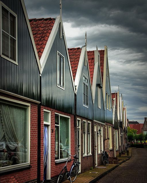 Vollendam Village, Netherlands