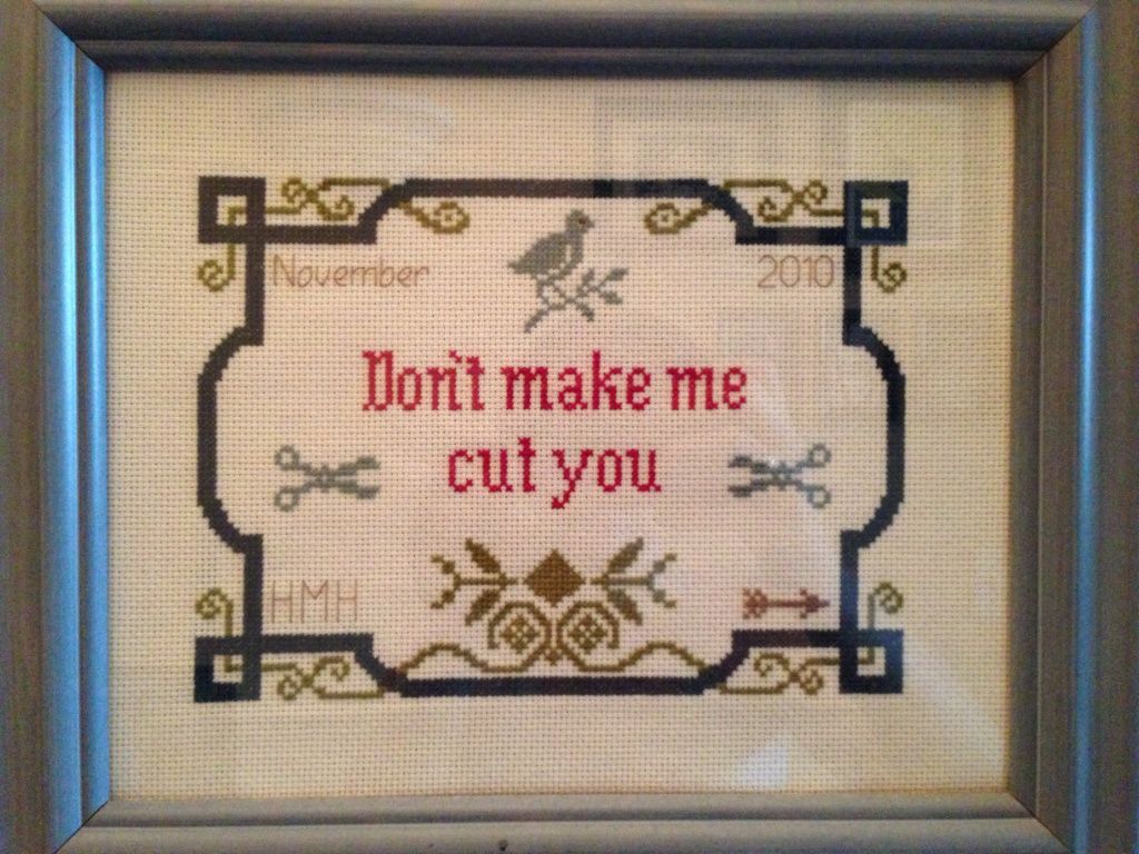 31 Gangster Cross-Stitches That Would Make Your Grandmother Proud