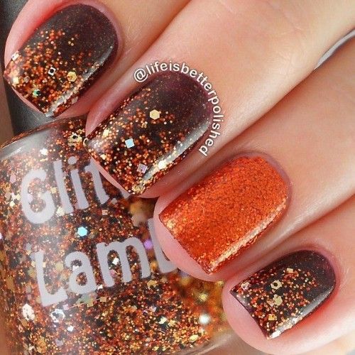 33 Trendy And Eye-Catching Fall Nails Suggestions | Wedding2016 Model Haircut and hairstyle ideas