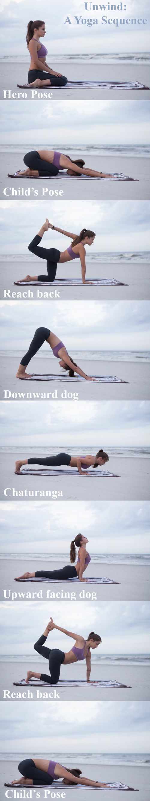 A Gentle Yoga Sequence. Might use this a lot…havent been sleeping well…