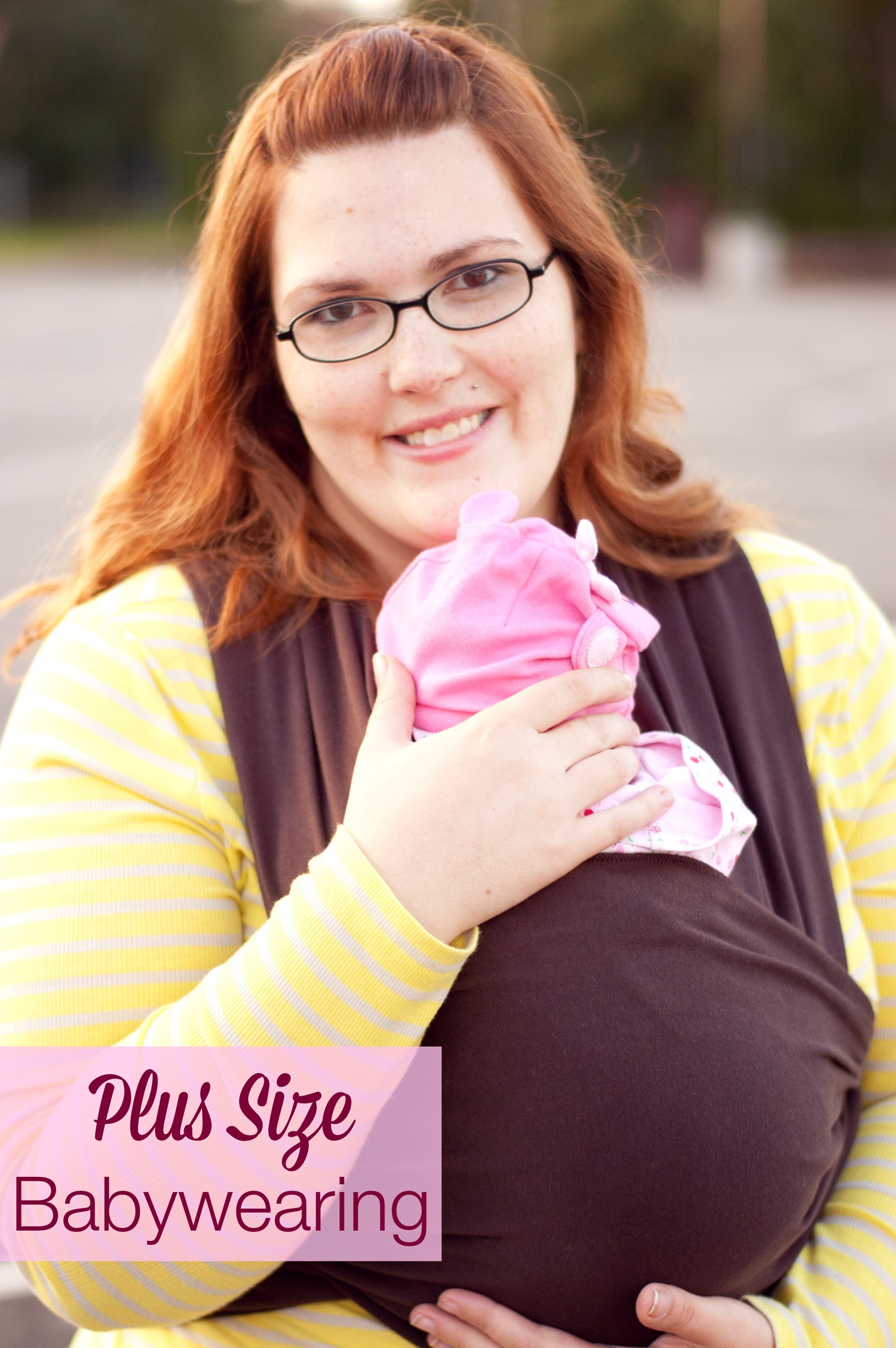 A list of plus size babywearing carriers and wraps. VERY under addressed topic!