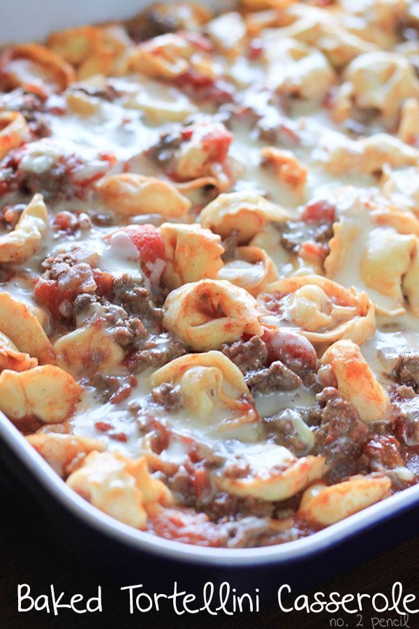 Baked Tortellini Casserole | Community Post: 21 Hot And Delicious Casserole Recipes To Try In 2015