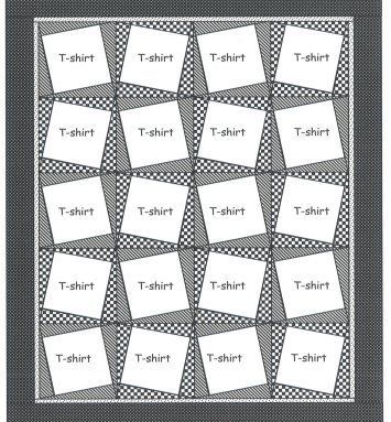 Baseball Quilt Pattern-You could also have each team member sign a square to make a fun wall handing gift.