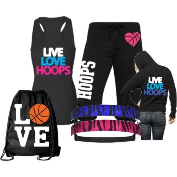 Basketball apparel for girls who play sports!