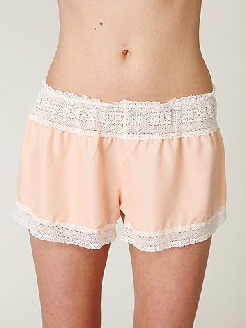 bloomers / pajama shorts with lace / very cute
