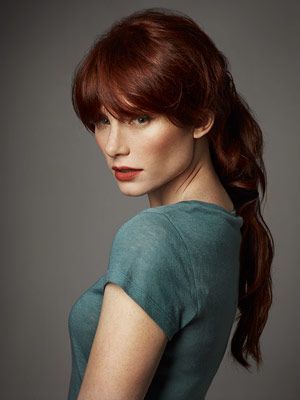 Bryce Dallas Howard~on Victoria. With only one week to prepare for your role, how did you get up to speed on the franchise so