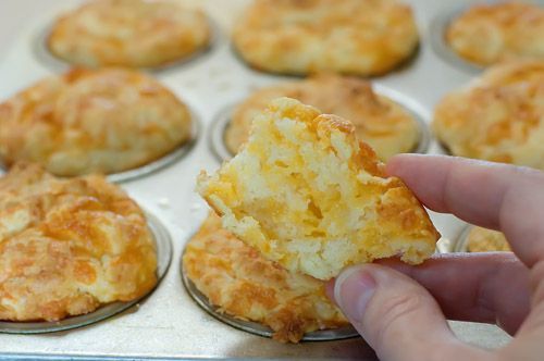 Cheese Muffins from Pioneer Woman.  I have made these many times and they are delicious.