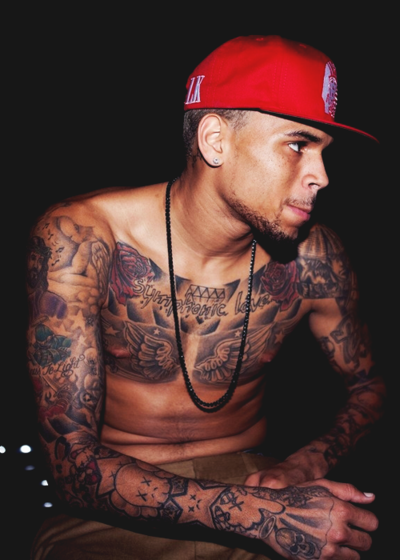 Chris Brown Snapbacks and Tattoos More @ bit.ly/M7Pmh7