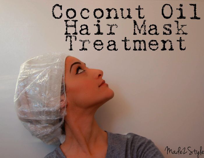 Coconut Oil Mask 7 for hair. The first time I ever put it on mine my husband and son both commented on shiny it was. I need to