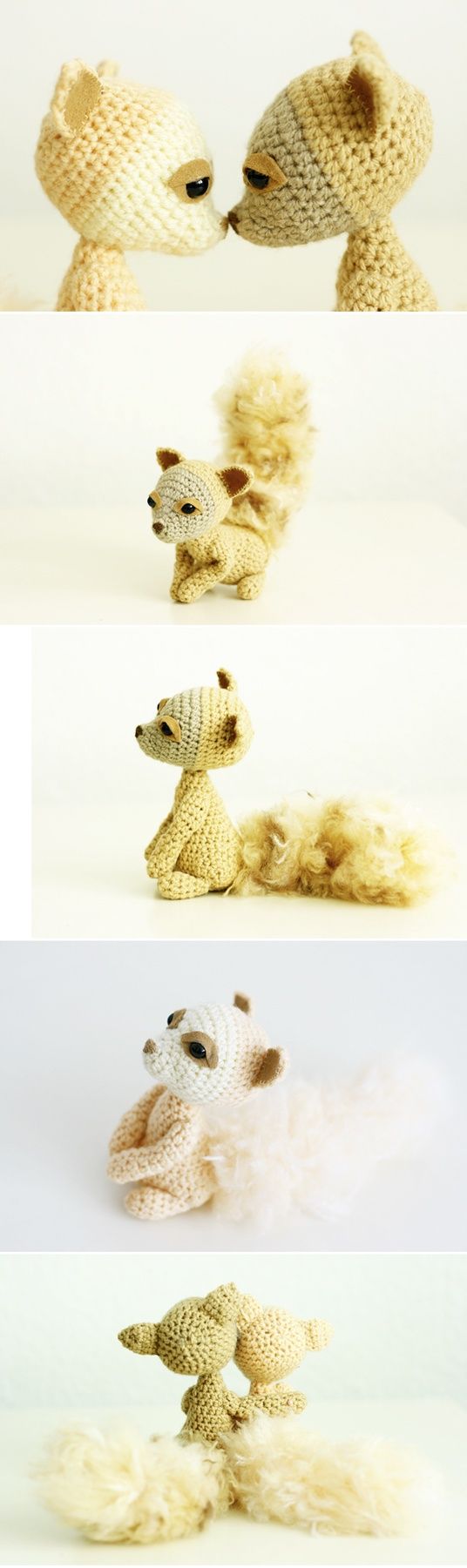 Cute crocheted animals