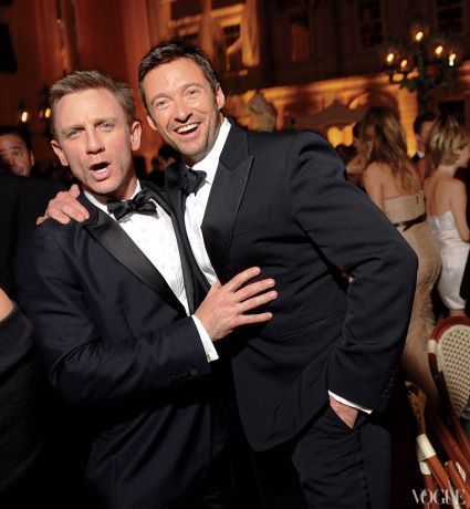 Daniel Craig AND Hugh Jackman..this is kind of an epic picture