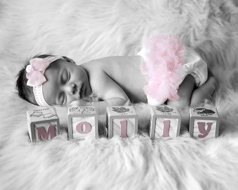 Divine Image Photography – newborn ideas  Love the black and white with pop of color